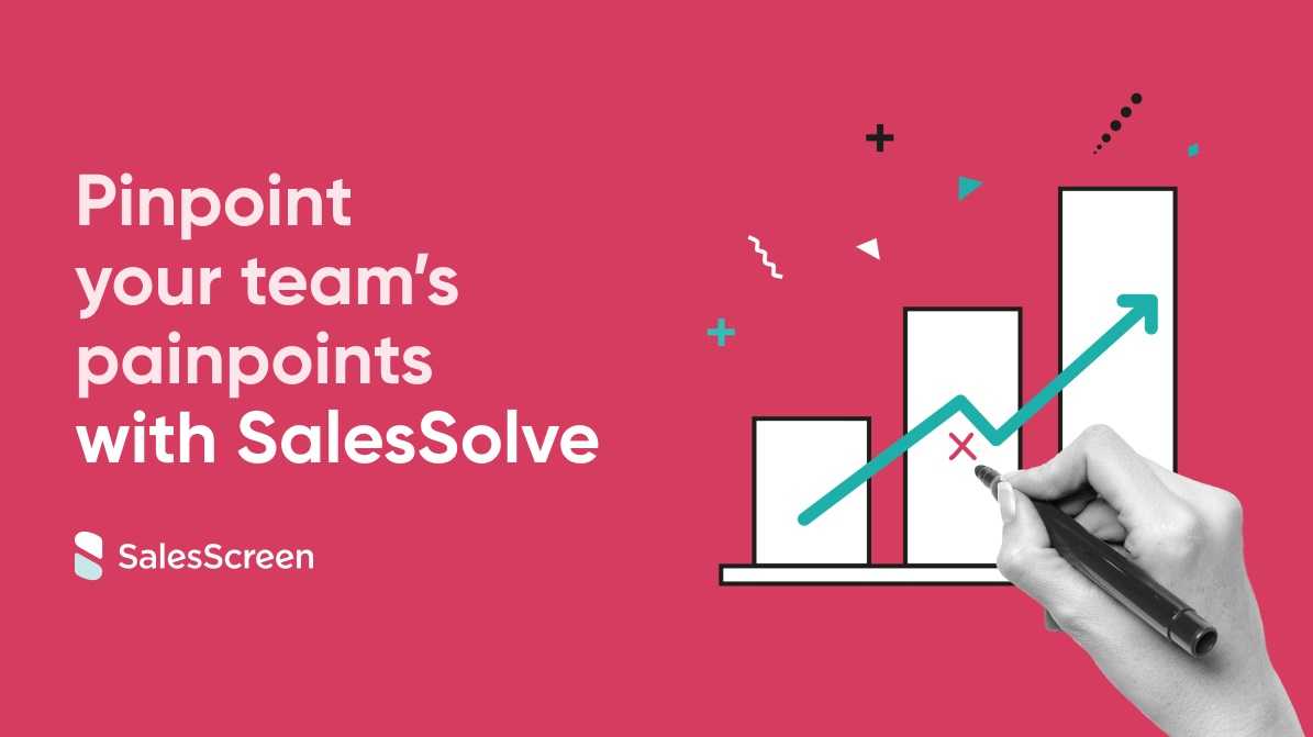 Pinpoint your team's painpoints with SalesSolve.